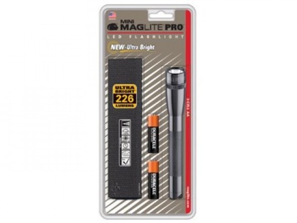 Maglite Minimag Led Pro 226Lumen 2AA Holster Pack