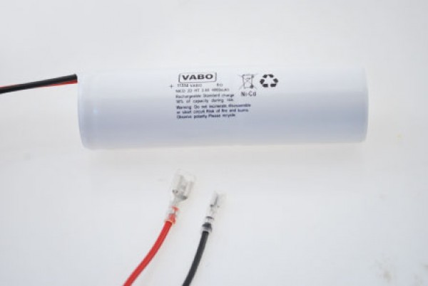 NiCD 2D HT Stack 2.4V +6.3vrouw-2.8vrouw 33x120mm