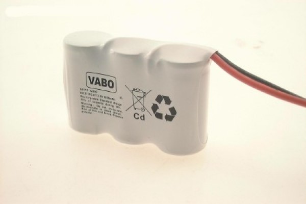 NiCD 3SC HT ZAZ 3.6V 1800mAh 70x23x43mm