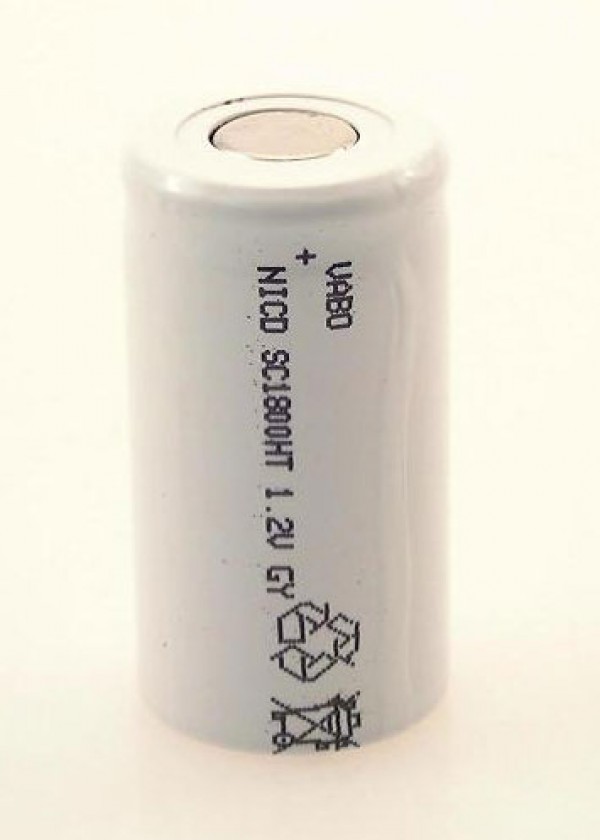 NiCD SC High Temp 1.2V 1800mAh Montage