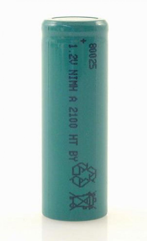 NiMH A High Temp 1.2V 2100mAh Flattop
