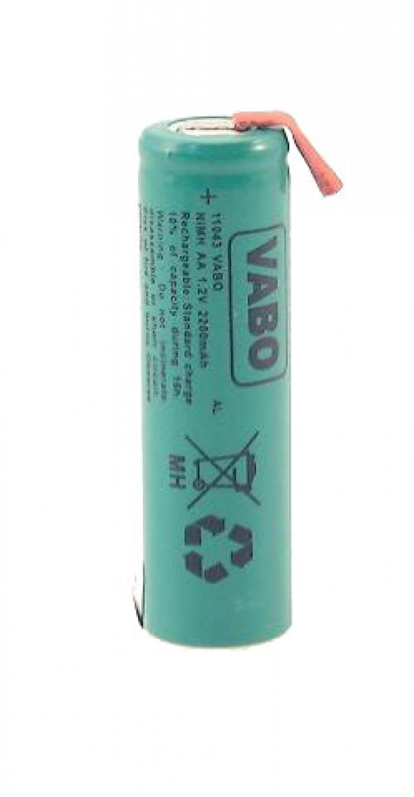 NiMH AA 1.2V 2200mAh Soldeerpinnen