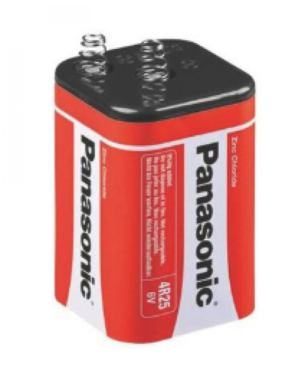 Panasonic Blokbatterij 4R25 RZ/B 6V Veren
