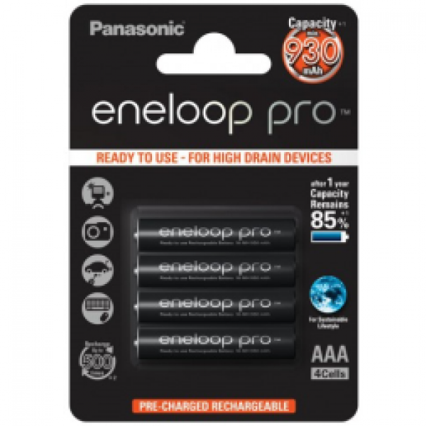 Panasonic Eneloop Pro AAA 930mAh BL4