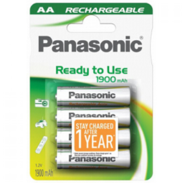 Panasonic Ready2use AA 1900 BL4 Rechargeable