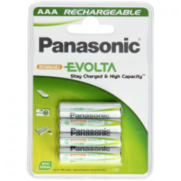 Panasonic Ready2use AAA 750 BL4 Rechargeable