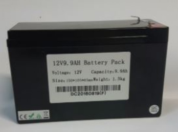 PBQ LiFePo4 Accu 12V 10Ah 150x65x105mm