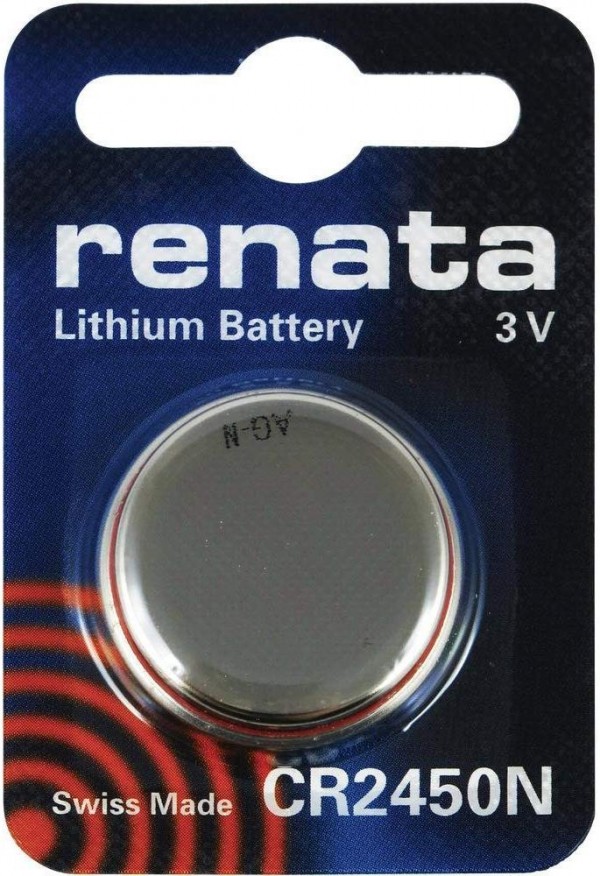 Renata CR2450N 3V 540mAh DxH 24.5x5mm