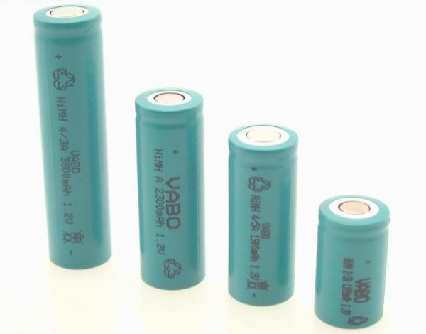 Vabo NiMH 2200 High Temp  Size A soldertag