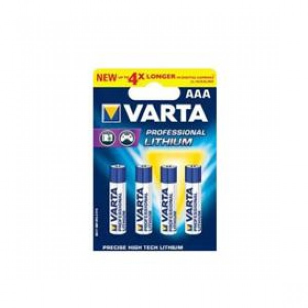 Varta Lithium AAA 1.5V BL4