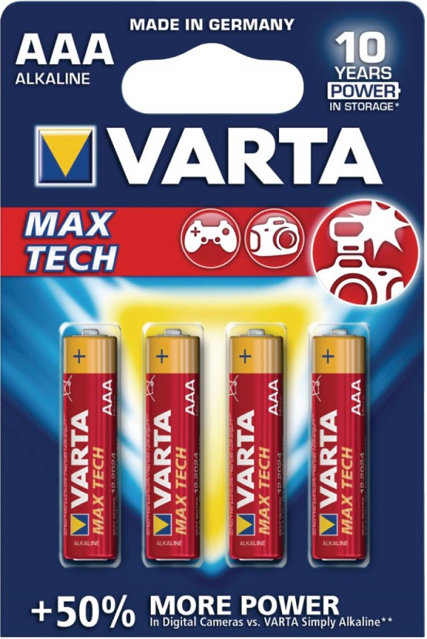 Varta Max Tech 4703 AAA 1.5V  BL4