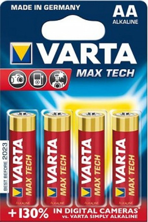 Varta Max Tech 4706 AA 1.5V BL4