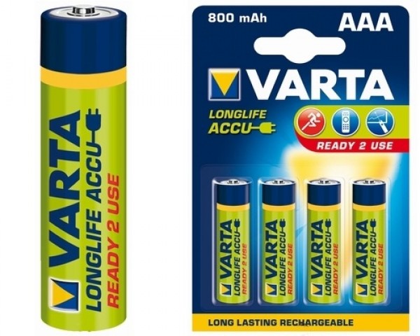 Varta Ready to Use 56703 AAA 1.2V 800mAh BL4