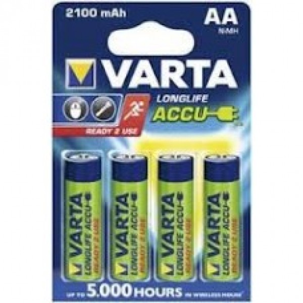 Varta Ready to Use 56706 AA 1.2V 2100mAh BL4